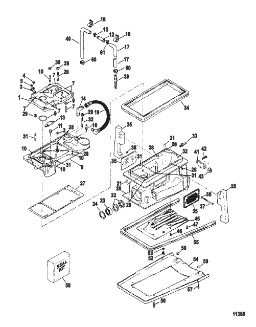 Drive Housing Components (Splined Drive)