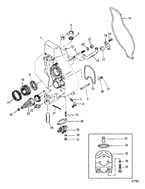 GIMBAL HOUSING