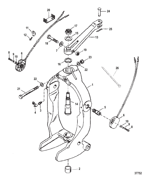 GIMBAL RING AND STEERING LEVER