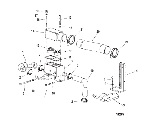Thermostat Assembly And Hoses
