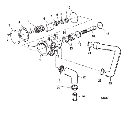 Seawater Pump (2.8L)