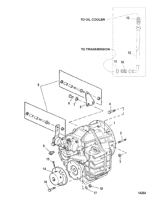 Transmission And Related Parts (Inboard)