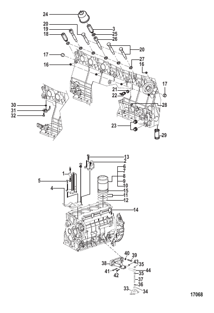 Engine and Cylinder Block