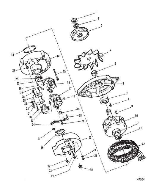 ALTERNATOR (PRESTOLITE)