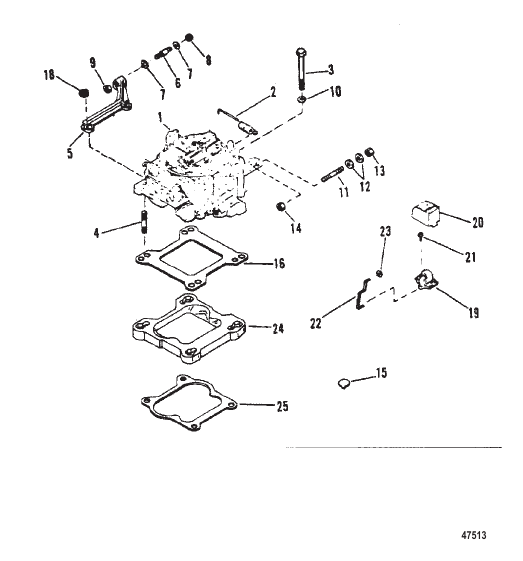 CARBURETOR AND LINKAGE