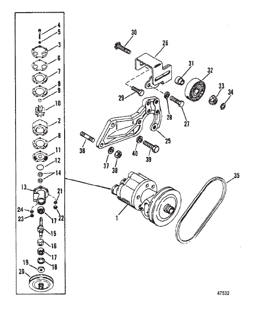 SEA WATER PUMP