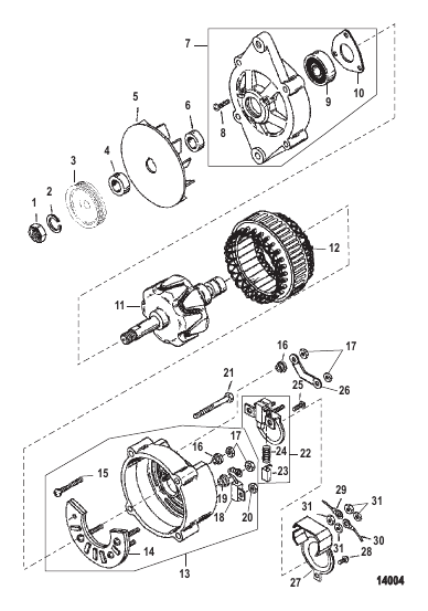 ALTERNATOR (MANDO)