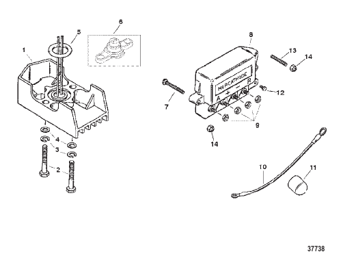 MERCATHODE COMPONENTS