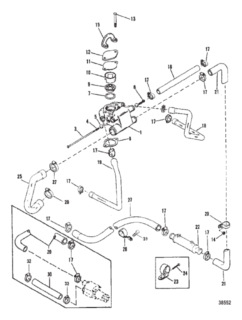 STANDARD COOLING SYSTEM (DESIGN II)