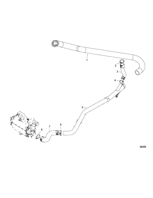 Sea Water Lines Jet Drive