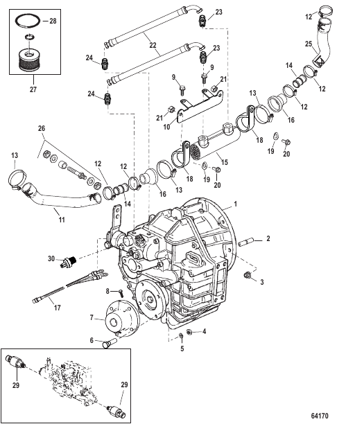 Transmission and Related Parts (63, 63A, 63IV DTS)