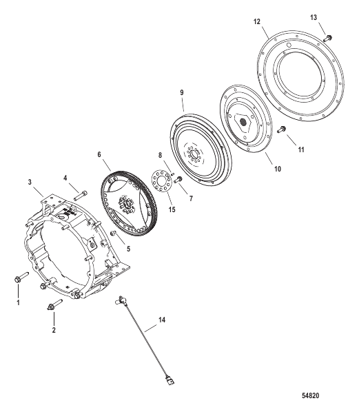 Flywheel Housing Inboard