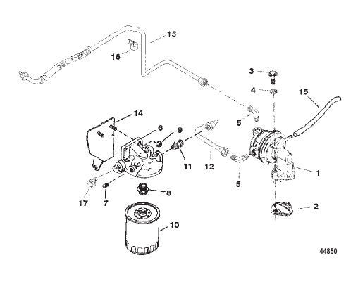 FUEL PUMP AND FUEL FILTER (VST FUEL SYSTEM)