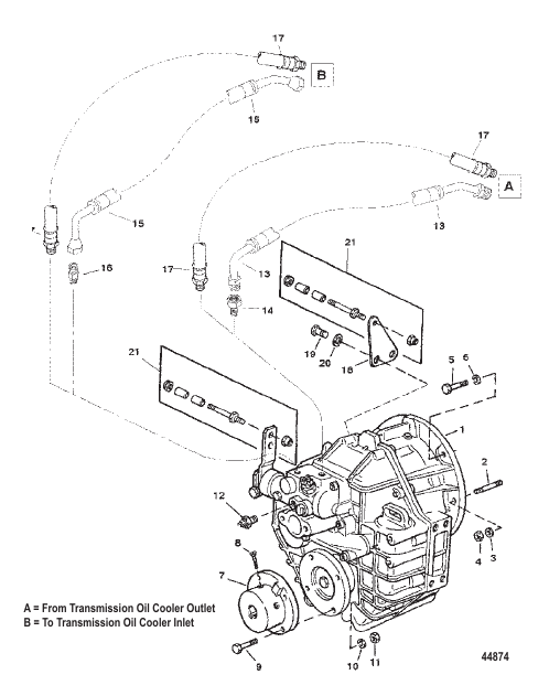 TRANSMISSION AND RELATED PARTS (HURTH 630 & 800)