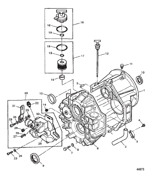 TRANSMISSION (IN-LINE) (HURTH 800)