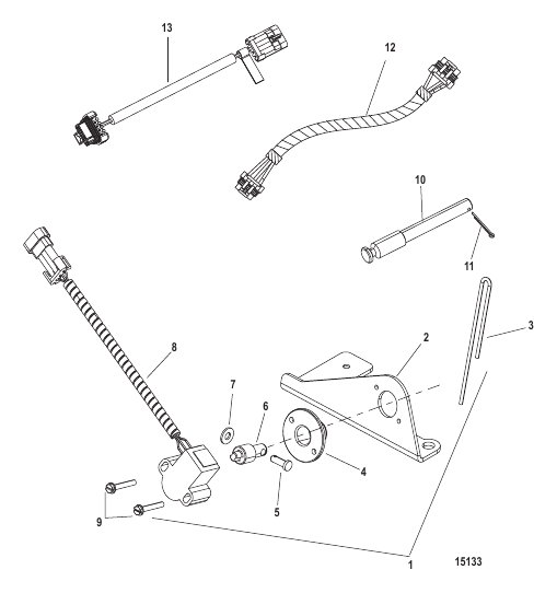 Sensor Assembly-Steering (863188A 5)