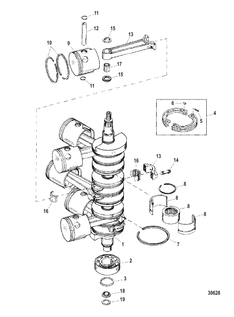 Crankshaft / Pistons / Connecting Rods