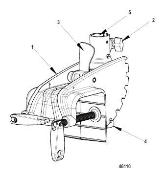 09H Transom Mount Assembly