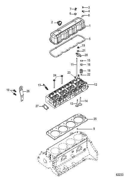 Cylinder Head and Rocker Cover