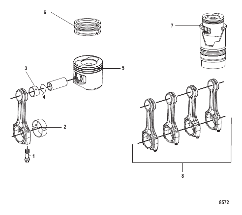 Connecting Rod and Piston