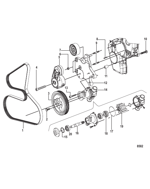 Water Pump and Front Dress