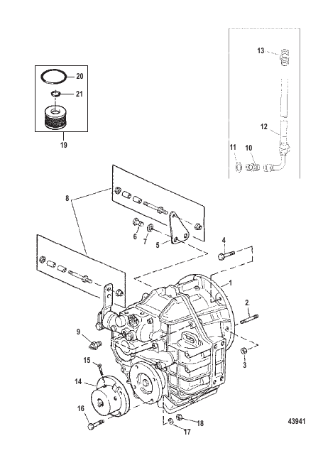 Transmission And Related Parts (Inboard)