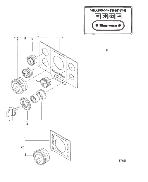INSTRUMENT PANEL Lamps