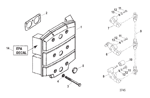 Attenuator And Carburetor Throttle Levers