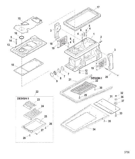 Jet Drive Housing Components