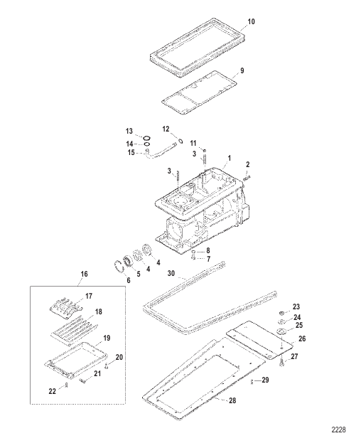 Jet Drive Housing Components