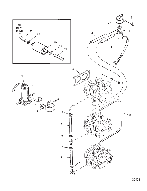 FUEL LINES AND FUEL PUMP