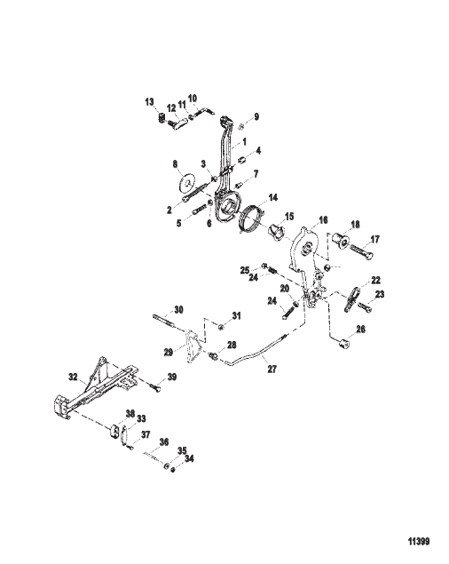 Throttle Lever / Throttle Cam Assembly