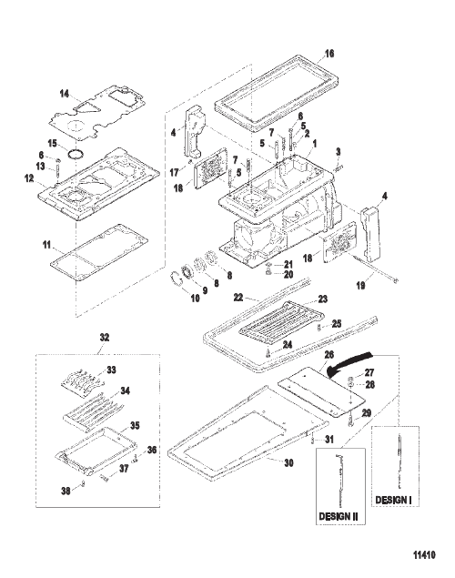 Jet Drive Housing (Serial Number 0E203000 Thru 0E344999)