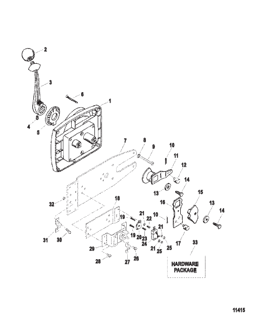 Remote Control Assembly (850696)