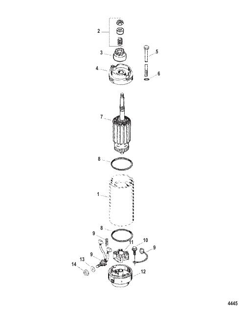 Starter Motor Assembly