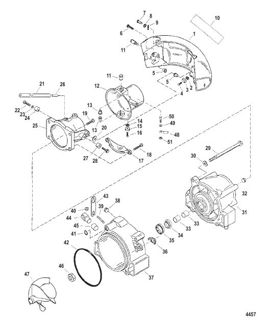 Nozzle And Rudder Components