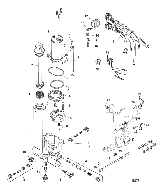 Power Trim and Tilt Kit (822344A6)