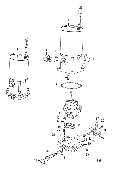 Pump/Motor Assembly (881134T1)