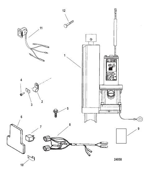 Power Trim Kit (854472A 3)
