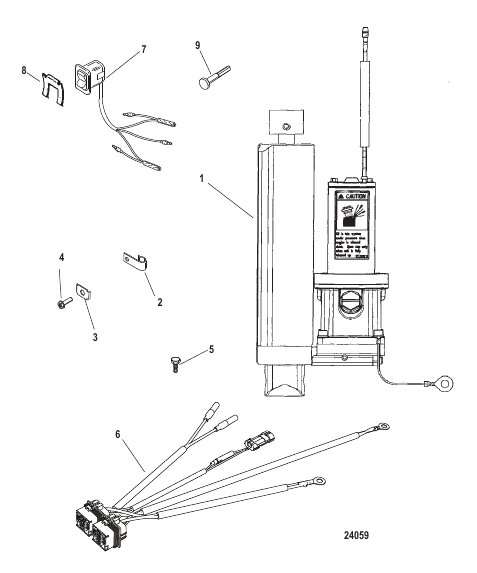 Power Trim Kit (854472A 4)