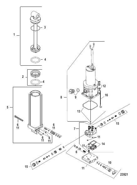 Pump/Motor Assembly (854472T 1)