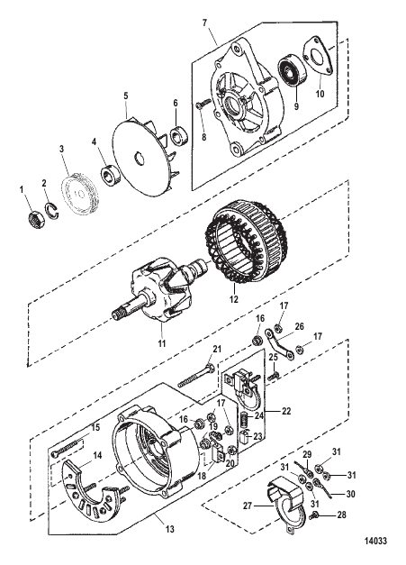 ALTERNATOR (MANDO)