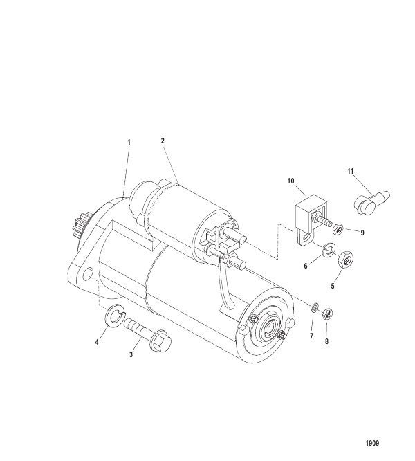 STARTER MOTOR (DELCO)