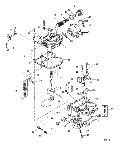 CARBURETOR (MERCARB)