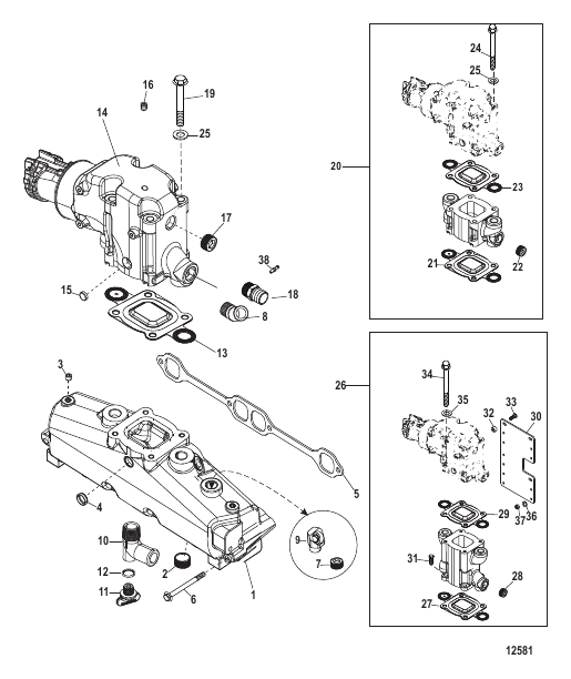 Exhaust Manifold and Elbow