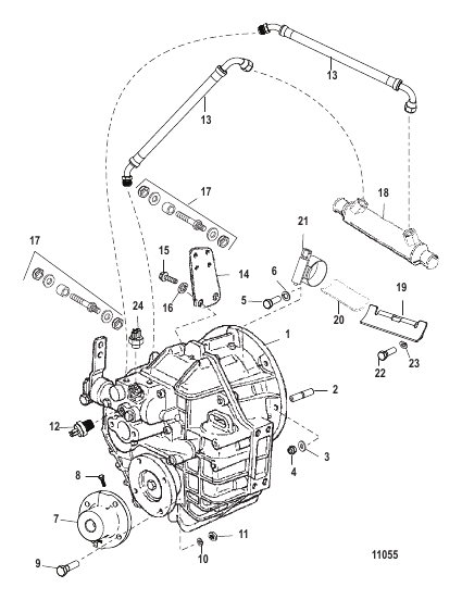 Transmission and Related Parts (Hurth 630)