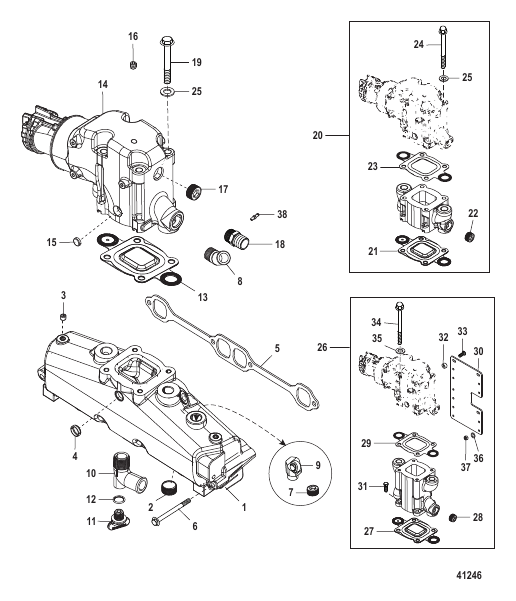 Exhaust Manifold and Elbow