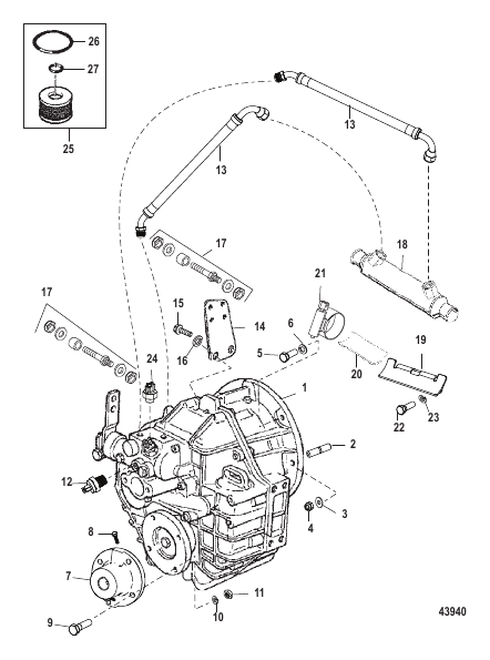 Transmission and Related Parts (Hurth 630)