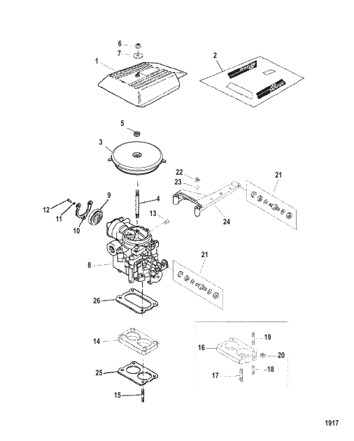 Carburator and Throttle Linkage
