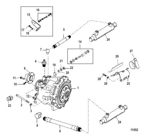 Transmission and Related Parts (Borg-Warner 71C &72C)